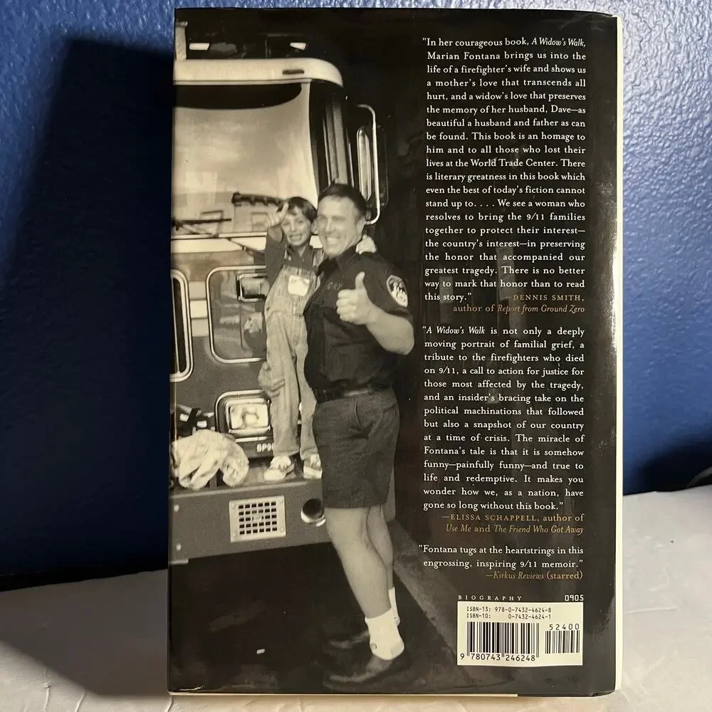 A Widow's Walk: A Memoir of 9/11‎  - Book By Marian Fontana